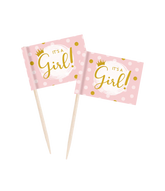 It'S A Girl Cupcake Prikkers